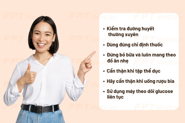 Cách phòng tránh hạ đường huyết